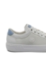 Imagine Pantofi casual sport albi din piele naturală și plasă RIKL8803-80