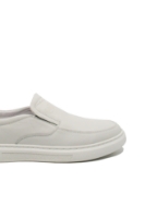 Imagine Pantofi albi, fără șiret, din piele naturală FNX8688