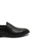 Imagine Pantofi bărbați fără șiret, negri, din piele naturală FNX16235