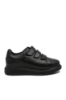 Imagine Pantofi sport damă cu barete negri din piele naturală LF081