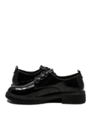 Imagine Pantofi damă cu talpa masivă negri din lac OTR90005