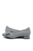 Imagine Pantofi damă cu aplicație cu ștrasuri, light blue, din piele naturală FNX5598