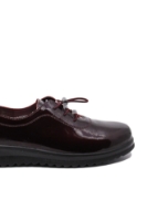 Imagine Pantofi damă smart office bordo din lac OTR440003