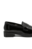 Imagine Pantofi loafer damă negri din lac cu model croco OTR440007