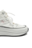 Imagine Sneakers high-top albi din material textil RIK90012-80