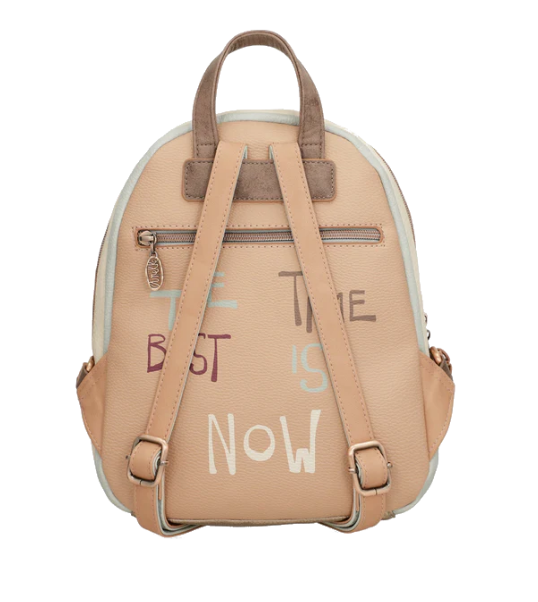 Imagine Rucsac mediu bej deschis, colecția Hollywood Passion 38725-252