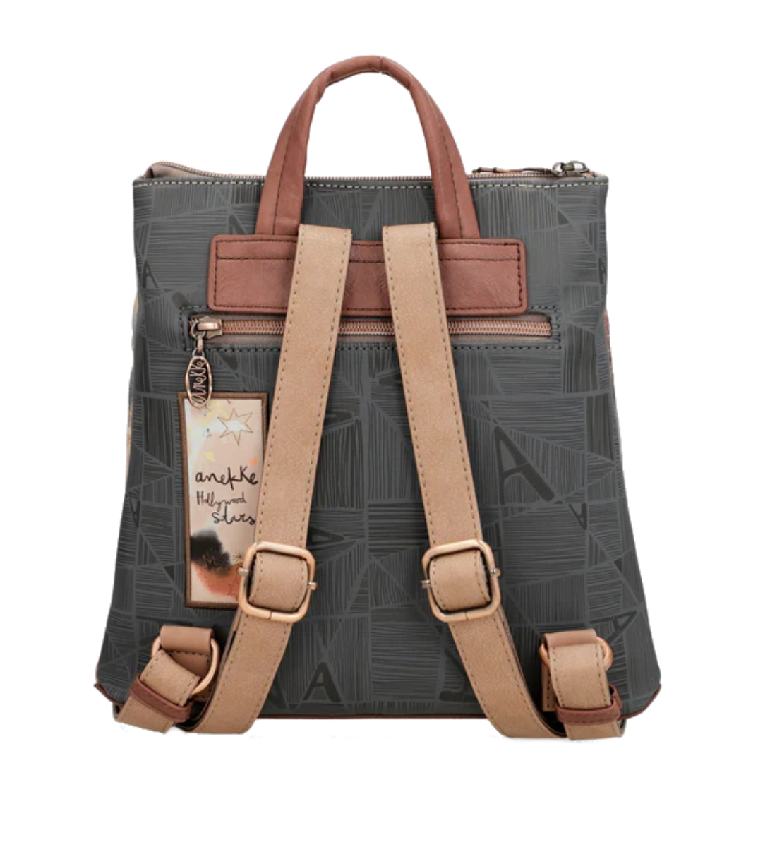 Imagine Rucsac cu două compartimente, roz, colecția Hollywood 38705-233
