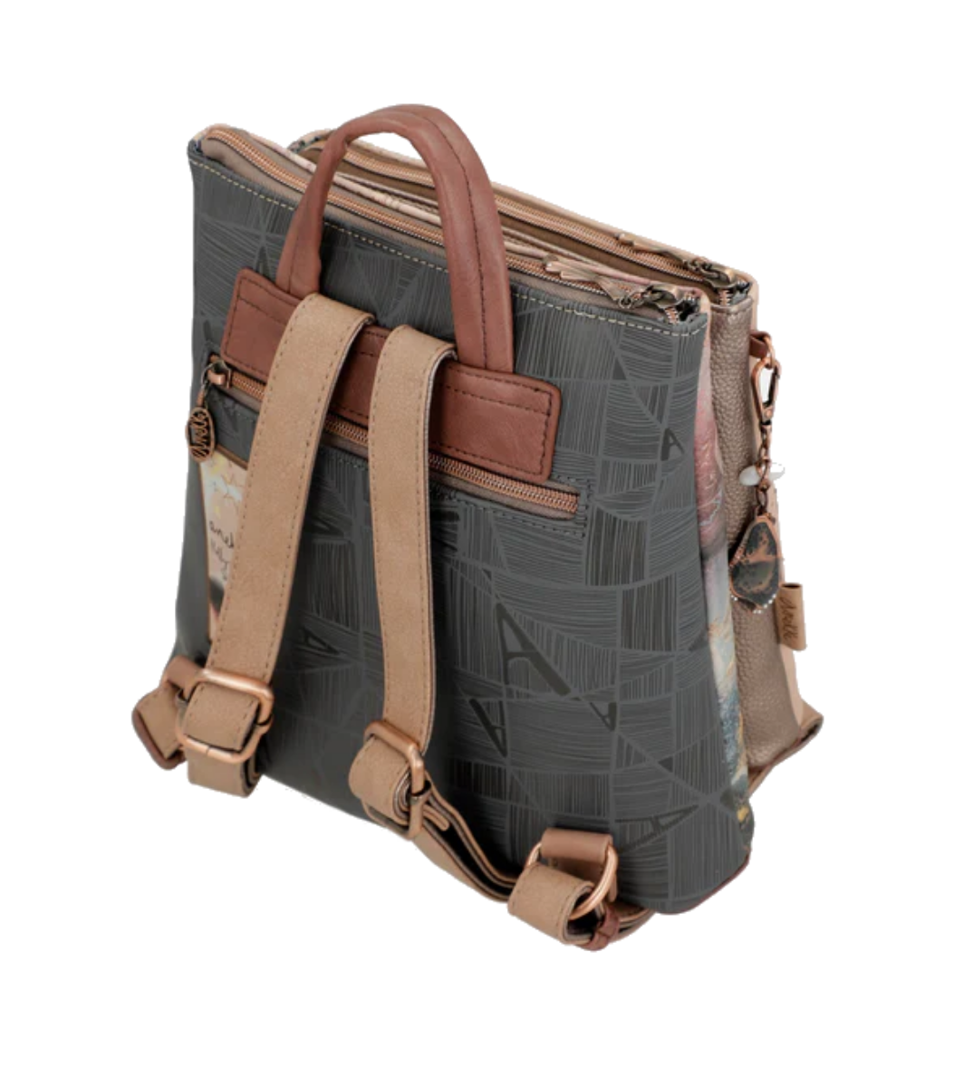 Imagine Rucsac cu două compartimente, roz, colecția Hollywood 38705-233