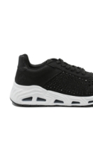 Imagine Pantofi sport damă negri cu strasuri aplicate RIKN5201-00