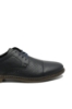 Imagine Pantofi office bleumarin din piele naturală cu perforații RIK13431-14
