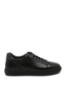 Imagine Pantofi sport bărbați, negri, cu șiret, din piele naturală GOR065