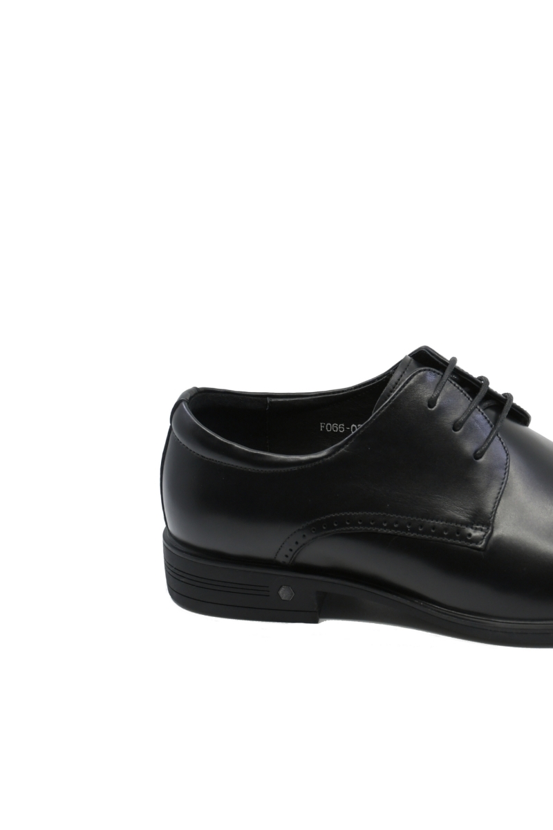 Imagine Pantofi eleganți negri din piele naturala FNXF066-020