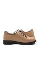 Imagine Pantofi damă smart office camel din lac FNX2226