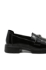 Imagine Pantofi loafer trendy negru lucios din lac FNX8301-35