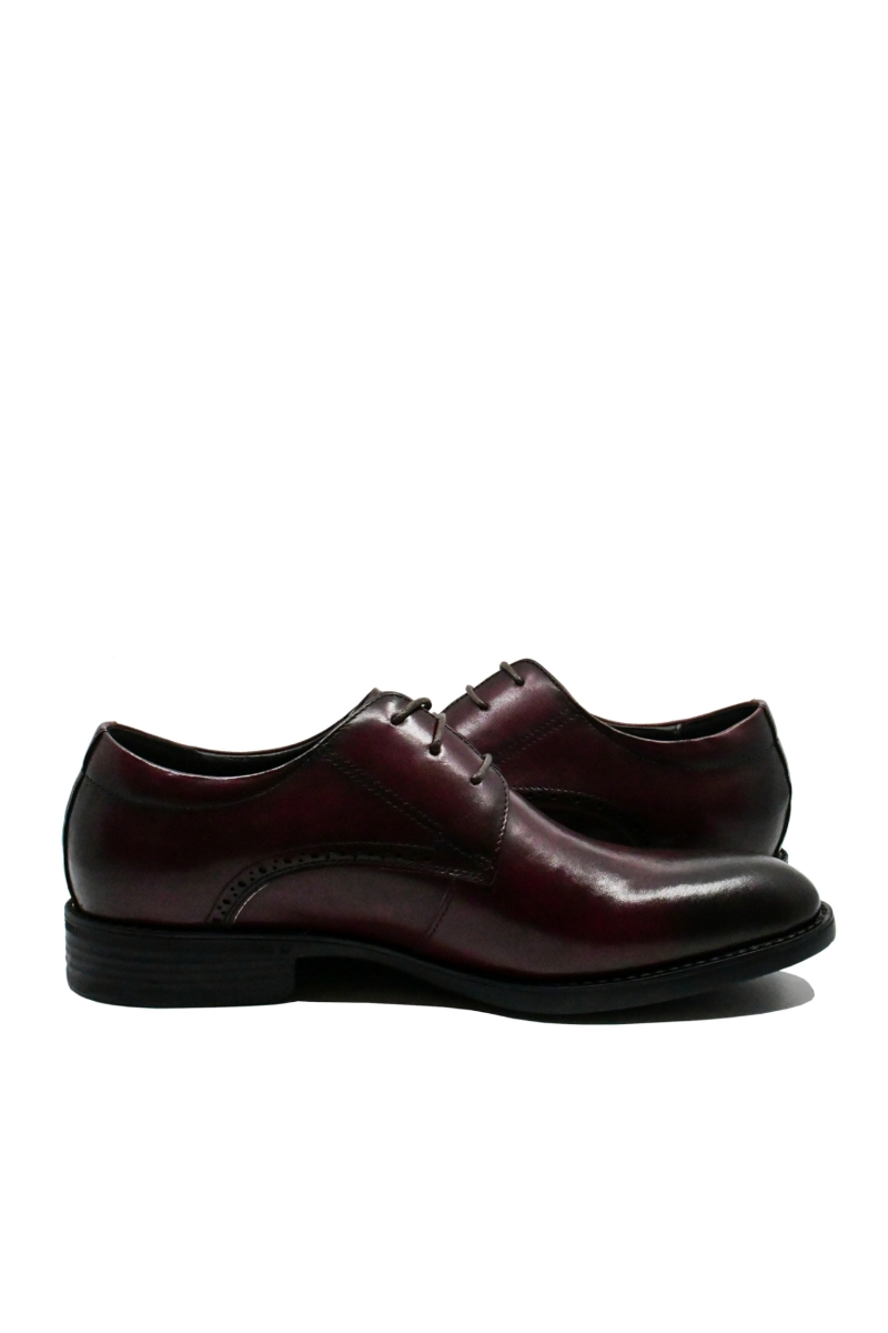 Imagine Pantofi eleganți wine din piele naturală FNX2558