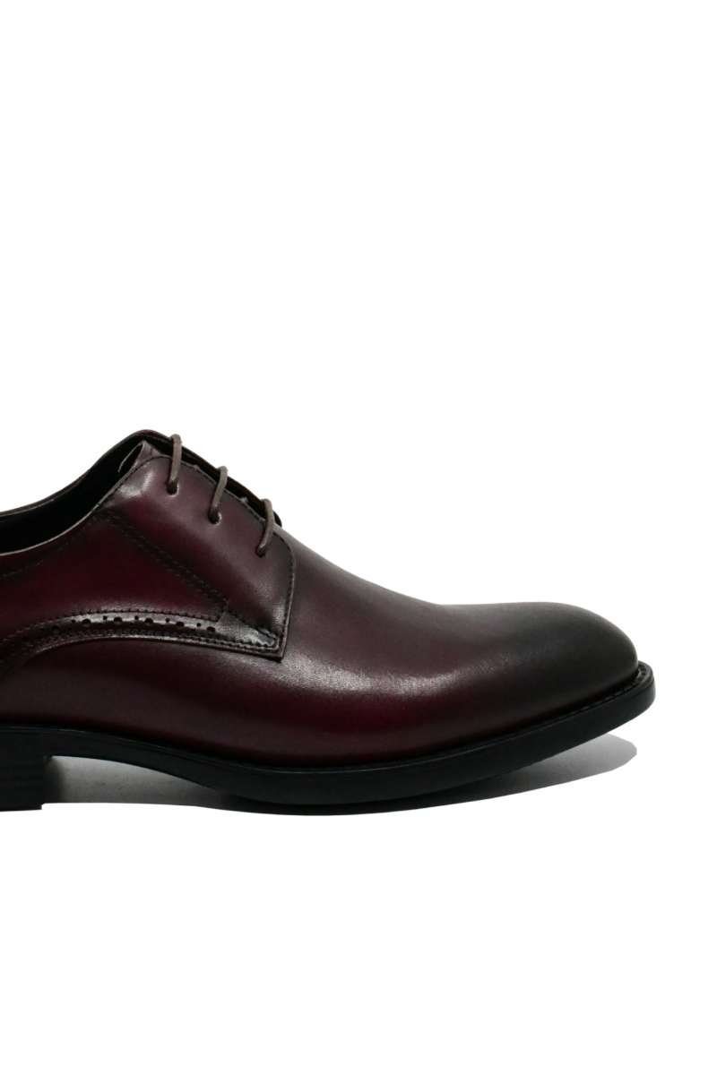 Imagine Pantofi eleganți wine din piele naturală FNX2558