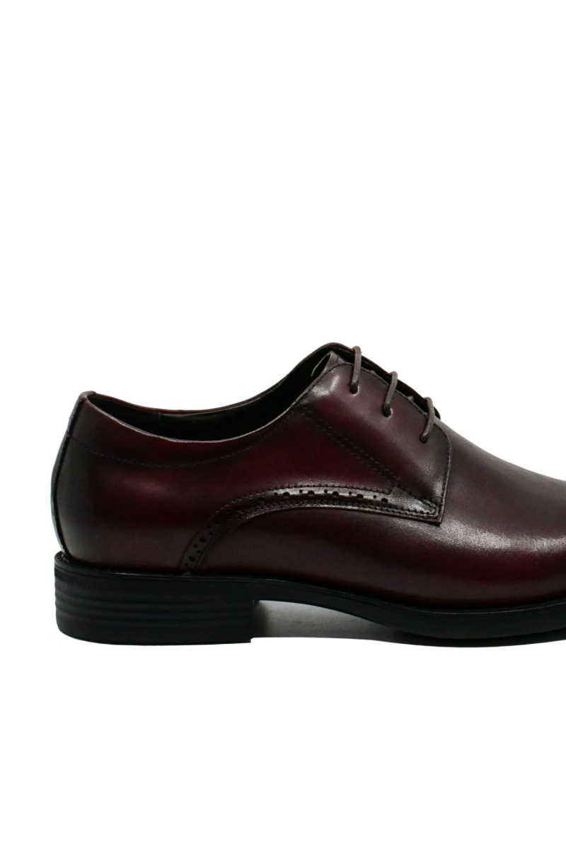 Imagine Pantofi eleganți wine din piele naturală FNX2558