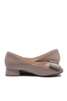 Imagine Pantofi damă pink din lac, cu aplicație fundiță FNX8129