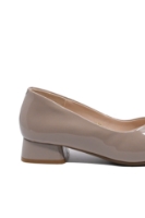 Imagine Pantofi damă pink din lac, cu aplicație fundiță FNX8129