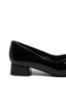 Imagine Pantofi damă black din lac, cu aplicație fundiță FNX8129