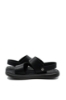 Imagine Sandale bărbați cu baretă la spate, negre, din piele naturală FNX56292