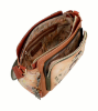 Imagine Poșetă rectangulară camel, tip crossbody, colecția Peace & Love 38803-070