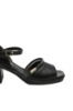 Imagine Sandale cu toc bloc negre, din piele naturală MIR9503