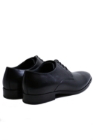 Imagine Pantofi negri eleganți Denis pentru bărbați din piele naturală 2964VIT.N