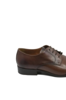 Imagine Pantofi maronii eleganți Denis pentru bărbați din piele naturală 2964VITM