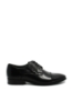 Imagine Pantofi eleganți Denis stil oxford negri, din piele naturală 6850VIT.N