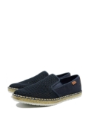 Imagine Mocasini bleumarin bărbați cu material textil plasă RIKB5265-14