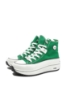 Imagine Sneakers high-top verzi din material textil RIK90010-52