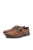 Imagine Pantofi casual maro din piele întoarsă RIK13439-24