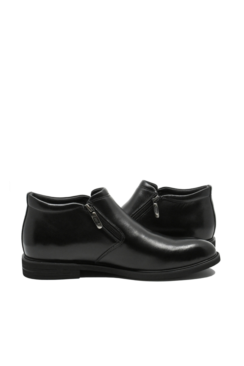 Imagine Ghete bărbați elegante, negre din piele naturală OTR650005N
