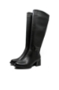 Imagine Cizme damă negre elegante din piele naturală OTR809