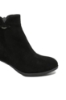 Imagine Botine damă office negre, din piele întoarsă FLO 597NV