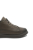Imagine Ghete bărbați stil sport gri închis, din piele naturală FNX99936GREY