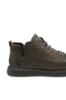 Imagine Ghete bărbați stil sport gri închis, din piele naturală FNX99936GREY