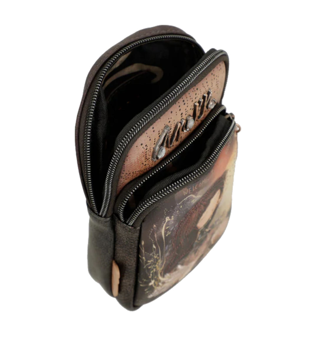 Imagine Mini gentuță crossbody maro colecția Dreamverse 39703-907