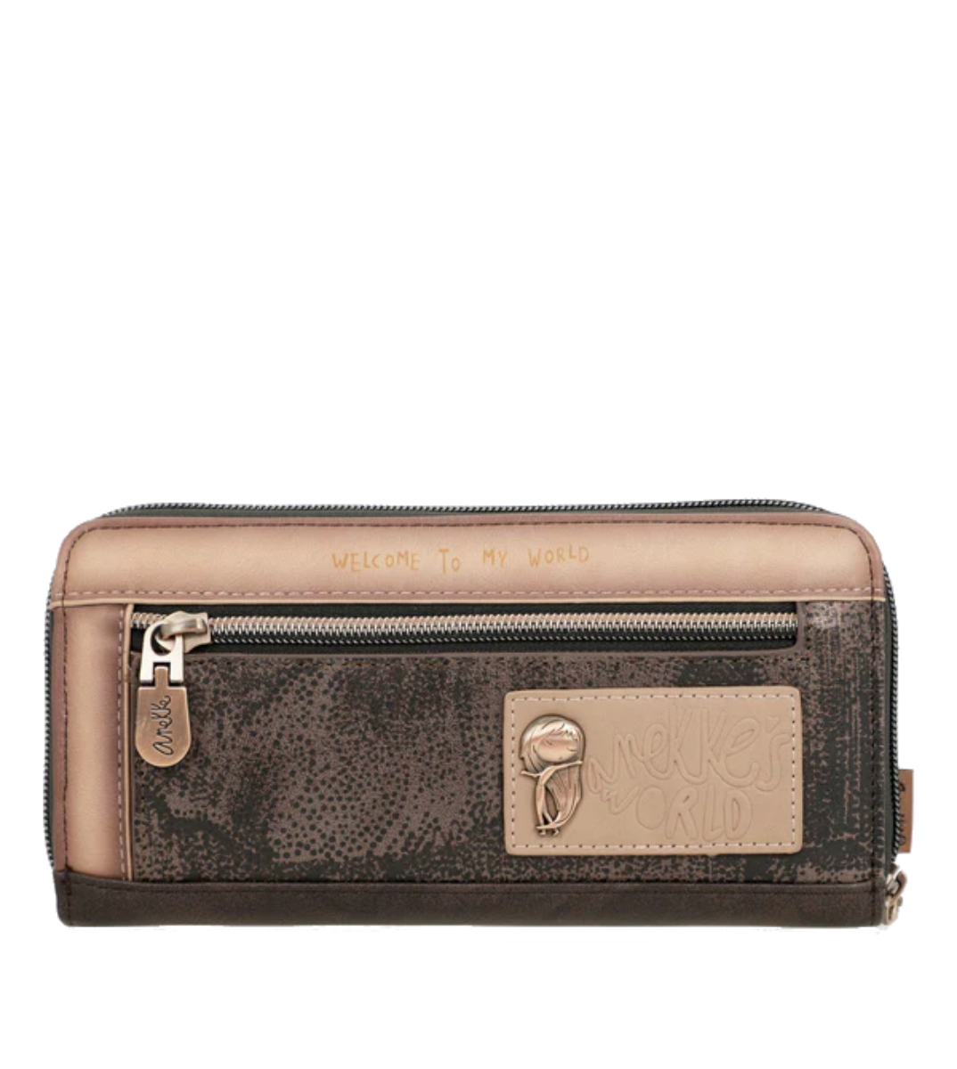 Imagine Portofel extra large cu protecție RFID, maro, colecția Dreamverse, 39719-908