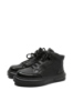 Imagine Ghete stil sport negre din piele naturală FLGMBH-5