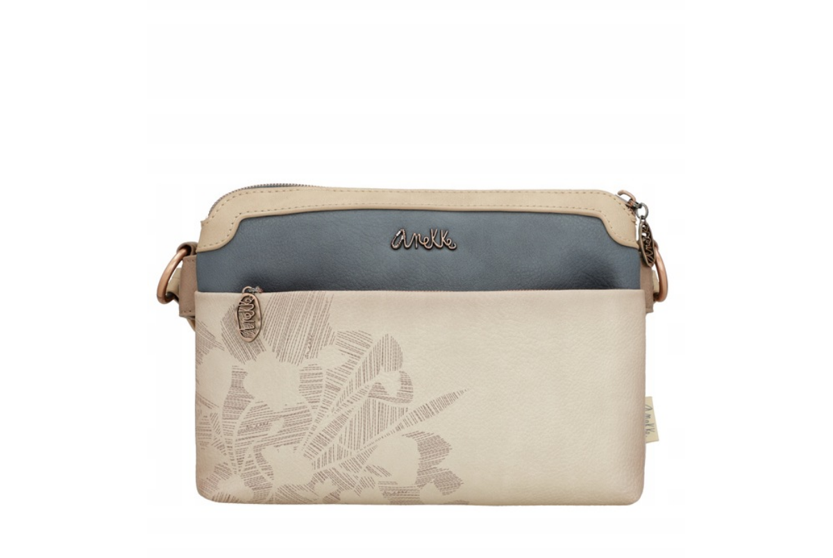 Imagine Poșetuță  tip crossbody cu două compartimente, roz deschis, colecția Memories, 40803-160