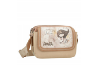 Imagine Poșetuță  tip messenger cu clapetă, roz deschis, colecția Memories, 40803-349