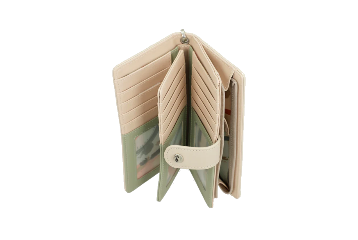 Imagine Portofel mare cu protecție RFID, bej colecția Alma, 40749-901