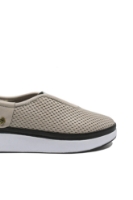 Imagine Pantofi anatomici Bio Flex, bej, din piele naturală cu perforații MIR31-106