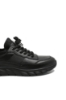 Imagine Pantofi sport cu design modern, negri, din piele naturală FNX5215