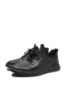 Imagine Pantofi casual negri, din piele naturală FNX2263