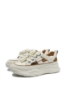 Imagine Pantofi sport de vară cu decupaje, albi din piele naturală FNX208