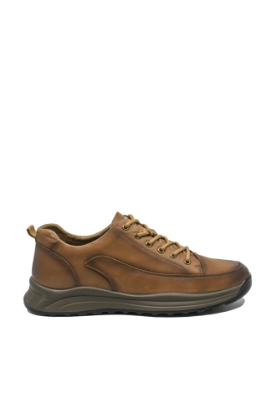 Imagine Pantofi bărbați casual maro deschis, din piele naturală FNX11232