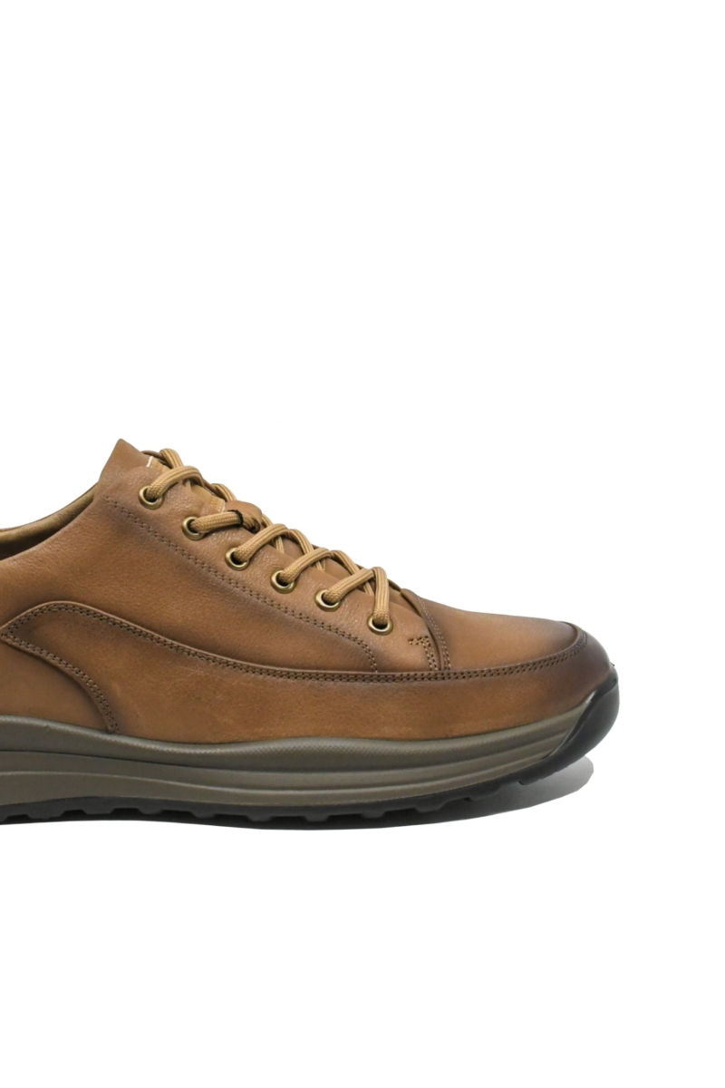 Imagine Pantofi bărbați casual maro deschis, din piele naturală FNX11232